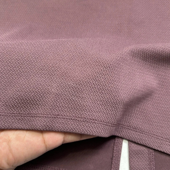 Torrid Mauve Purple Textured Scuba and Lace Peplum Dress Womens Size 10 NWT - Picture 15 of 15